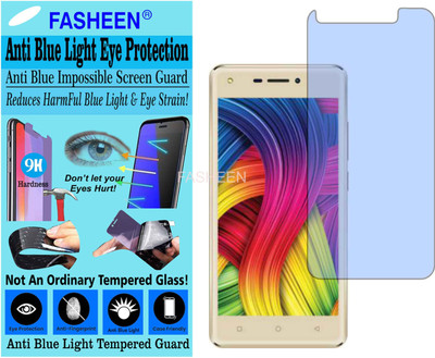 Fasheen Tempered Glass Guard for INTEX INDIE 5 (Impossible UV AntiBlue Light)(Pack of 1)