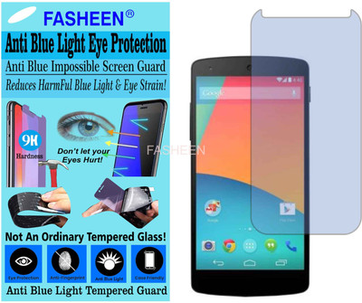 Fasheen Tempered Glass Guard for LG D821 (NEXUS 5) (Impossible UV AntiBlue Light)(Pack of 1)