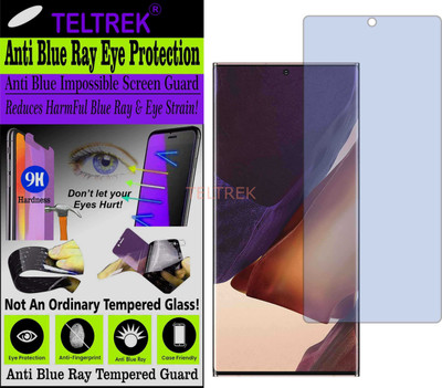 TELTREK Tempered Glass Guard for SAMSUNG GALAXY NOTE 20 ULTRA 5G N986B (Impossible UV AntiBlue Light)(Pack of 1)