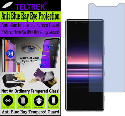 TELTREK Tempered Glass Guard for SONY XPERIA 5 (Impossible UV AntiBlue Light)(Pack of 1)