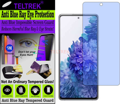 TELTREK Tempered Glass Guard for SAMSUNG GALAXY S20 FE (Impossible UV AntiBlue Light)(Pack of 1)