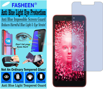 Fasheen Tempered Glass Guard for ITEL A46 (Impossible UV AntiBlue Light)(Pack of 1)