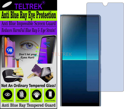 TELTREK Tempered Glass Guard for SONY XPERIA L4 (Impossible UV AntiBlue Light)(Pack of 1)