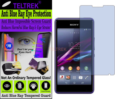 TELTREK Tempered Glass Guard for SONY XPERIA E1 DUAL (Impossible UV AntiBlue Light)(Pack of 1)