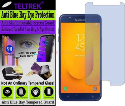 TELTREK Tempered Glass Guard for SAMSUNG GALAXY J7 DUO 2018 (Impossible UV AntiBlue Light)(Pack of 1)