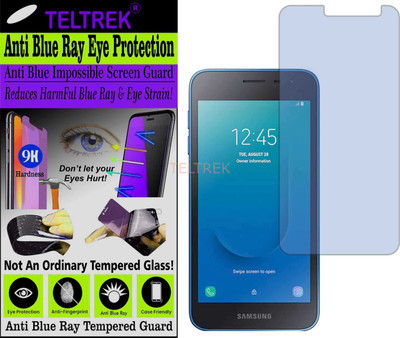 TELTREK Tempered Glass Guard for SAMSUNG GALAXY J2 CORE 2020 (Impossible UV AntiBlue Light)(Pack of 1)