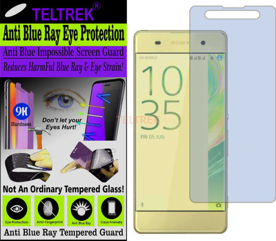 TELTREK Tempered Glass Guard for SONY XPERIA XA DUAL (Impossible UV AntiBlue Light)(Pack of 1)