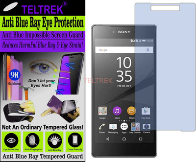 TELTREK Tempered Glass Guard for SONY XPERIA Z5 DUAL (Impossible UV AntiBlue Light)(Pack of 1)