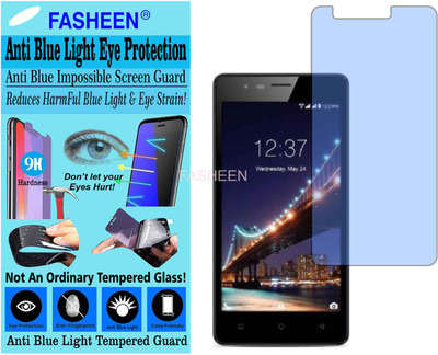 Fasheen Tempered Glass Guard for INTEX LIONS 2 (Impossible UV AntiBlue Light)(Pack of 1)