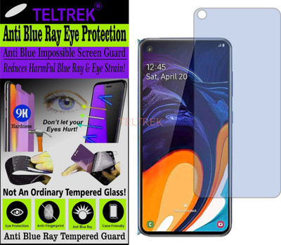 TELTREK Tempered Glass Guard for SAMSUNG A60 (Impossible UV AntiBlue Light)(Pack of 1)