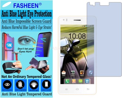 Fasheen Tempered Glass Guard for INTEX AQUA SPEED HD (Impossible UV AntiBlue Light)(Pack of 1)