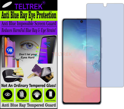 TELTREK Tempered Glass Guard for SAMSUNG GALAXY S10 LITE (Impossible UV AntiBlue)(Pack of 1)