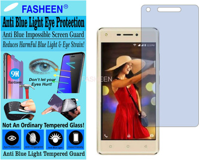 Fasheen Tempered Glass Guard for INTEX AQUA LIONS 3 (Impossible UV AntiBlue Light)(Pack of 1)