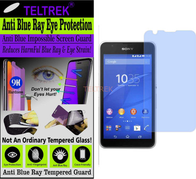TELTREK Tempered Glass Guard for SONY XPERIA E4G DUAL (Impossible UV AntiBlue Light)(Pack of 1)