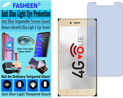 Fasheen Tempered Glass Guard for ITEL WISH A40 (Impossible UV AntiBlue)(Pack of 1)