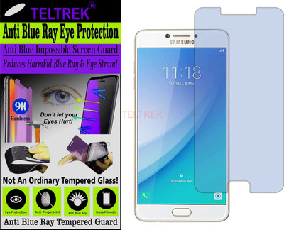 TELTREK Tempered Glass Guard for SAMSUNG GALAXY C7 PRO (Impossible UV AntiBlue Light)(Pack of 1)