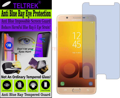 TELTREK Tempered Glass Guard for SAMSUNG GALAXY J7 MAX (Impossible UV AntiBlue Light)(Pack of 1)