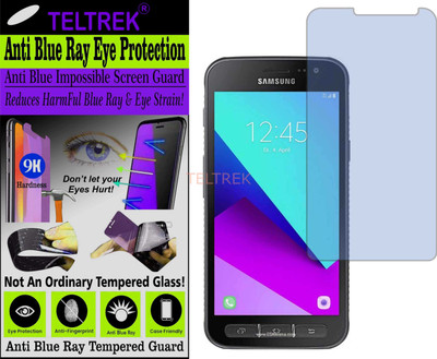 TELTREK Tempered Glass Guard for SAMSUNG GALAXY XCOVER 4 (Impossible UV AntiBlue Light)(Pack of 1)