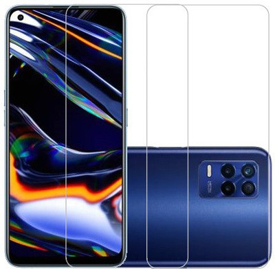 HOBBYTRONICS Tempered Glass Guard for Realme 8s, Realme 8s 5G(Pack of 2)