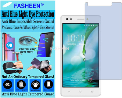 Fasheen Tempered Glass Guard for LAVA V2S (Impossible UV AntiBlue Light)(Pack of 1)