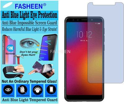 Fasheen Tempered Glass Guard for LENOVO K5S (Impossible UV AntiBlue)(Pack of 1)