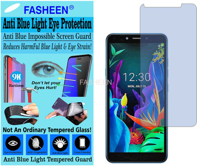 Fasheen Tempered Glass Guard for LG K20 (Impossible UV AntiBlue Light)(Pack of 1)