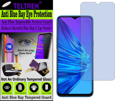 TELTREK Tempered Glass Guard for RMX1911 (REALME 5) (Impossible UV AntiBlue Light)(Pack of 1)