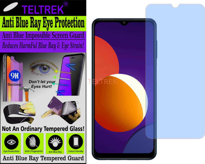 TELTREK Tempered Glass Guard for SAMSUNG GALAXY M12 (Impossible UV AntiBlue Light)(Pack of 1)