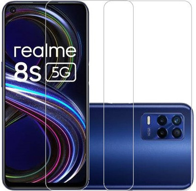 MaxR Tempered Glass Guard for Realme 8S Realme 8S 5G(Pack of 2)