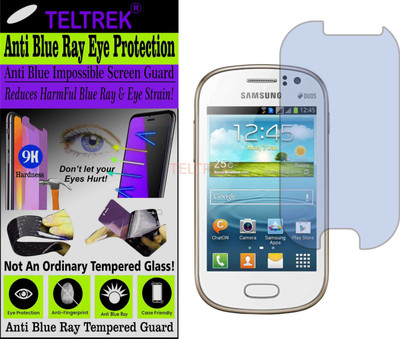 TELTREK Tempered Glass Guard for SAMSUNG GALAXY FAME DUOS S6812 (Impossible UV AntiBlue Light)(Pack of 1)