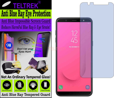 TELTREK Tempered Glass Guard for SAMSUNG GALAXY J8 2018 (Impossible UV AntiBlue Light)(Pack of 1)