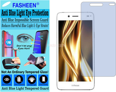 Fasheen Tempered Glass Guard for INFOCUS M535 (Impossible UV AntiBlue Light)(Pack of 1)