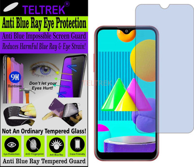 TELTREK Tempered Glass Guard for SAMSUNG GALAXY M01 (Impossible UV AntiBlue Light)(Pack of 1)