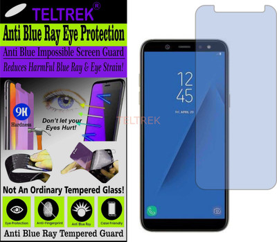 TELTREK Tempered Glass Guard for SAMSUNG A600G (GALAXY A6) (Impossible UV AntiBlue Light)(Pack of 1)
