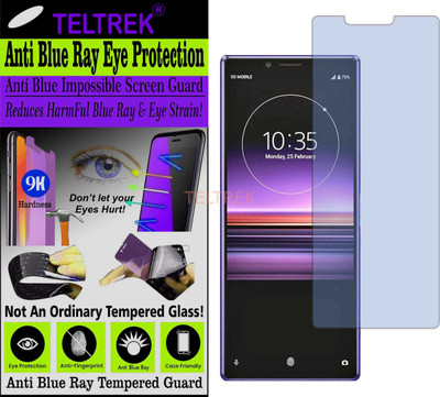TELTREK Tempered Glass Guard for SONY 1 PROFESSIONAL (Impossible UV AntiBlue Light)(Pack of 1)