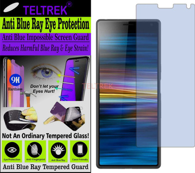TELTREK Tempered Glass Guard for SONY 10 (Impossible UV AntiBlue Light)(Pack of 1)