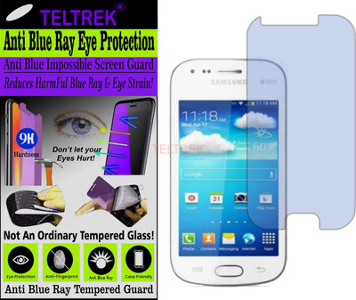 TELTREK Tempered Glass Guard for SAMSUNG GALAXY S DUOS 2 S7582 (Impossible UV AntiBlue Light)(Pack of 1)