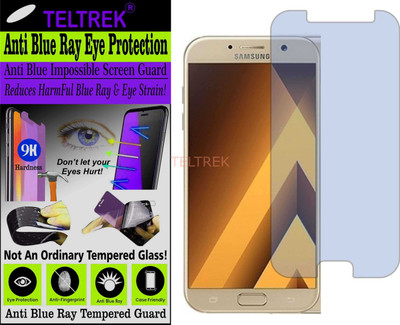 TELTREK Tempered Glass Guard for SAMSUNG GALAXY A7 2017 (Impossible UV AntiBlue Light)(Pack of 1)
