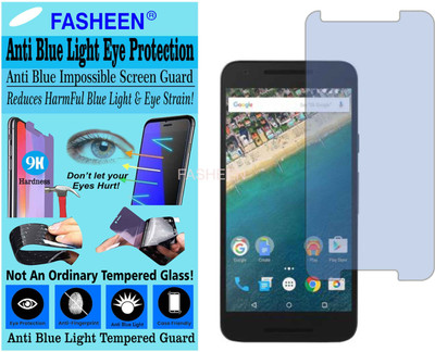 Fasheen Tempered Glass Guard for LG GOOGLE NEXUS 5X (Impossible UV AntiBlue Light)(Pack of 1)