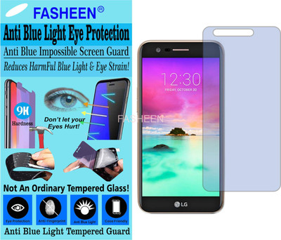 Fasheen Tempered Glass Guard for LG K10 4G (Impossible UV AntiBlue Light)(Pack of 1)