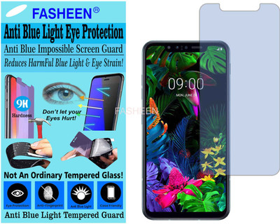Fasheen Tempered Glass Guard for LG G8S THINQ (Impossible UV AntiBlue Light)(Pack of 1)