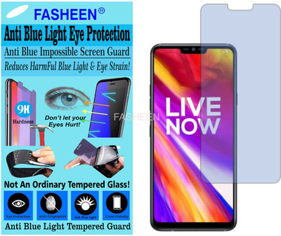 Fasheen Tempered Glass Guard for LG G7 PLUS THINQ (Impossible UV AntiBlue Light)(Pack of 1)