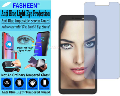 Fasheen Tempered Glass Guard for ITEL A44 AIR (Impossible UV AntiBlue Light)(Pack of 1)