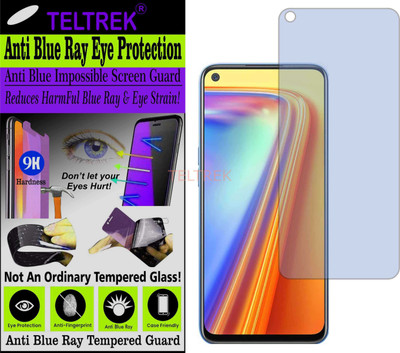 TELTREK Tempered Glass Guard for RMX2151 (REALME 7) (Impossible UV AntiBlue Light)(Pack of 1)