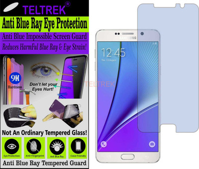 TELTREK Tempered Glass Guard for SAMSUNG GALAXY NOTE 5 (Impossible UV AntiBlue Light)(Pack of 1)