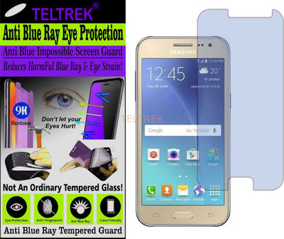 TELTREK Tempered Glass Guard for SAMSUNG GALAXY J2 2017 (Impossible UV AntiBlue Light)(Pack of 1)