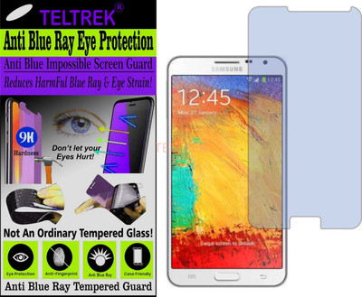 TELTREK Tempered Glass Guard for SAMSUNG GALAXY NOTE 3 NEO SM-N750 (Impossible UV AntiBlue)(Pack of 1)