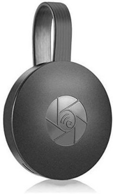 GUGGU YRJ_564Y Chrome cast WiFi HDMI Dongle & Wireless Display for TV\Laptop\Desktop\Tablet Compatible with All Smartphone Media Streaming Device(Black)