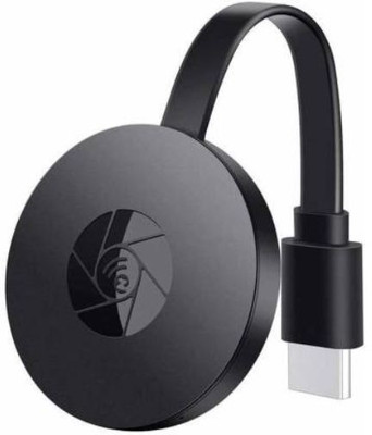 SYARA HUH_486E Chrome cast WiFi HDMI Dongle & Wireless Display for TV\Laptop\Desktop\Tablet Compatible with All Smartphone Media Streaming Device(Black)