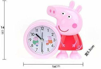 Mahakal Online Store Analog-Digital Pink Clock